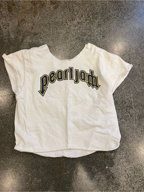 Pearl Jam Mariners White Short Sleeve Graphic Tee